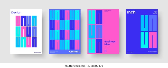 Vorlage für geometrische Geschäftspräsentationen. Einzelnes Posterdesign. Modernes Broschüren-Layout. Buchumschlag. Hintergrund. Banner. Bericht. Flyer. Zeitschrift. Erfassung Newsletter. Notebook. Werbung