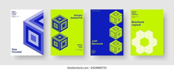 Geometric Business Presentation Template. Modern Book Cover Layout. Isolated Report Design. Background. Poster. Flyer. Brochure. Banner. Handbill. Notebook. Journal. Portfolio. Catalog. Pamphlet
