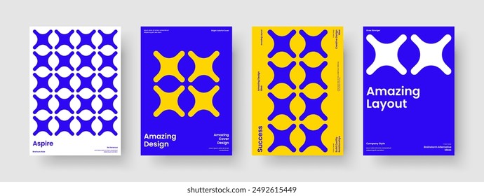 In: Geometric Business Presentation Vorlage. Modernes Banner-Layout. Abstraktes Flyer-Design. Bericht. Buchumschlag. Poster. Hintergrund. Broschüre. Merkblatt. Newsletter. Portfolio. In: Journal. Handzettel Notizbuch