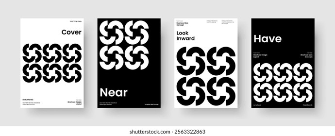 Geometric Business Presentation Template. Modern Banner Layout. Isolated Report Design. Background. Poster. Book Cover. Brochure. Flyer. Catalog. Magazine. Journal. Advertising. Leaflet. Portfolio