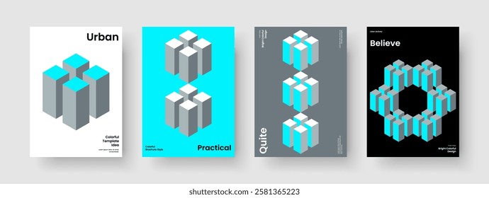 Geometric Business Presentation Template. Modern Book Cover Design. Abstract Poster Layout. Background. Banner. Brochure. Flyer. Report. Pamphlet. Catalog. Leaflet. Brand Identity. Notebook