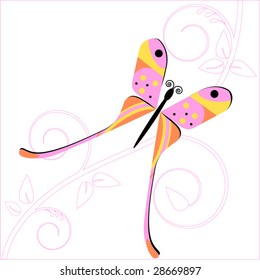 geometric butterfly