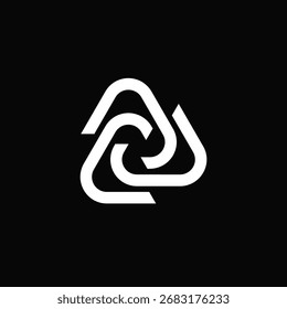 GEOMETRISCHE C RECYCLE LOGO DESIGN IDEE VECTOR.eps