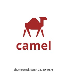 Geometric Camel Logo Animal Logo Template Stock Vector (Royalty Free ...
