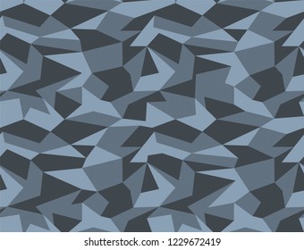 Geometric Camouflage Pattern