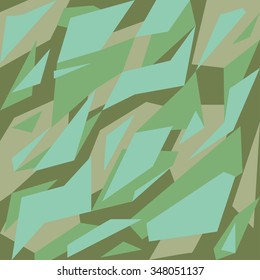 Geometric camouflage pattern background