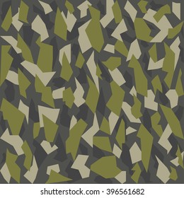 Geometric camouflage pattern background