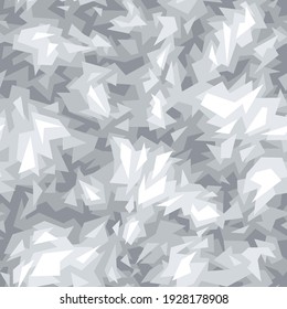 Geometric camouflage seamless pattern. Abstract modern endless military camo texture for fabric and fashion print. Vector background.