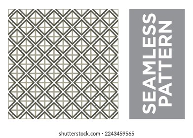 Diseño de mosaico cerámico geométrico en fondo blanco