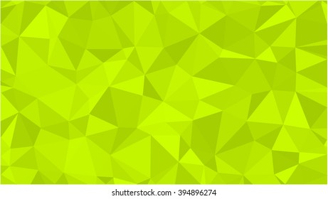 Geometric chartreuse vector background