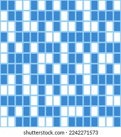 Geometric checkerboard seamless pattern background Abstract design