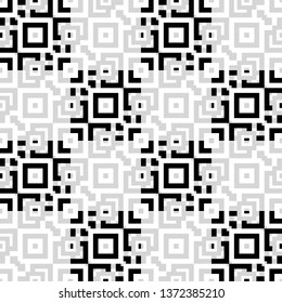 Geometric checkered abstract pattern. Vector geometrical checked background. 