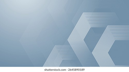 Geometric Chevron Pattern in Serene Blue Hues: A Minimalist Design for Modern Digital Backgrounds and Creative Graphic Projects Featuring Interlocking Shapes and Subtle Light Play