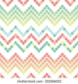 Geometric Chevron Seamless Wallpaper