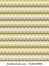 geometric chevron vector seamless pattern in yellow tones