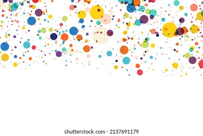 Geometric circle abstract background. Dotted texture