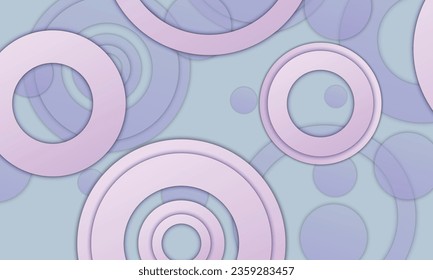 Fondo del círculo geométrico. Una plantilla completamente nueva para el diseño de su negocio.