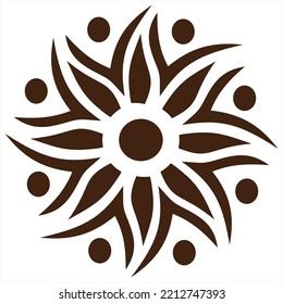 Geometric Circle Design Vector Art