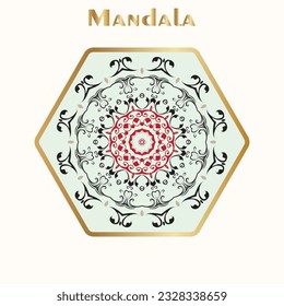 Geometric circle element made in vector. Perfect set for any other kind of design, birthday and other holiday, Islamic india and arabic designs.