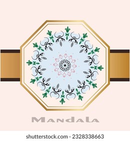 Geometric circle element made in vector. Perfect set for any other kind of design, birthday and other holiday, Islamic india and arabic designs.