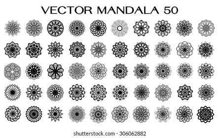 Geometric circle element made in vector. 