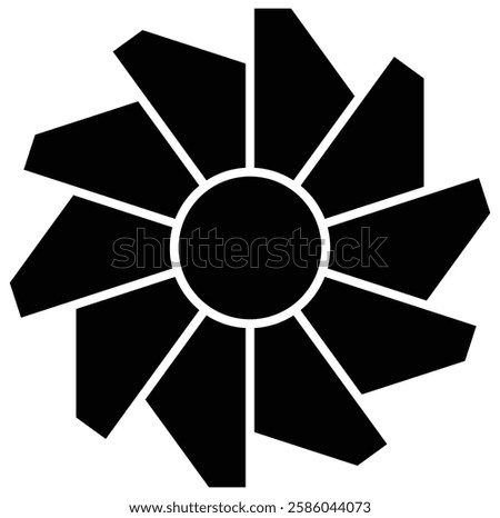 Geometric Circle empty photo collage template. Square and triangle shape rotated for collage background. Pattern and flower texture shape for presentation.