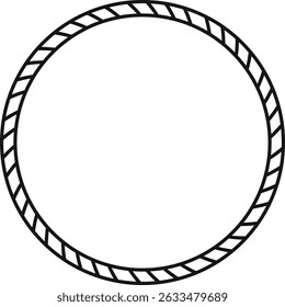 geometric circle frame decorative border vector 