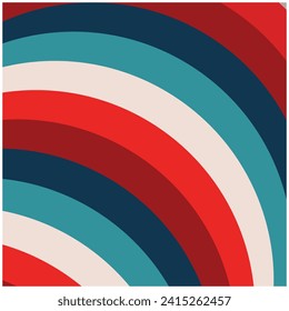 Geometric circle line abstract background 