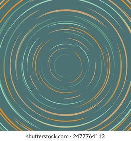 Fondo de líneas de círculo geométrico. Fondo Abstractas. Ilustración vectorial.