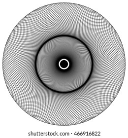 Geometric circle pattern