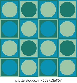 geometric circle pattern with green color. circle pattern.