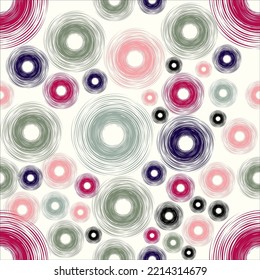 geometric circle pattern illustration abstract