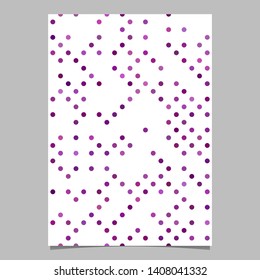 Geometric circle pattern poster template - vector graphic