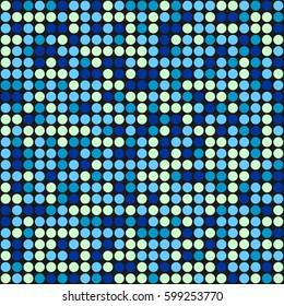 Geometric circle seamless pattern design