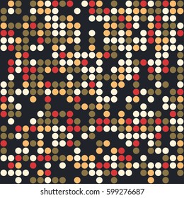 Geometric circle seamless pattern design