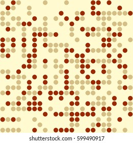 Geometric circle seamless pattern design