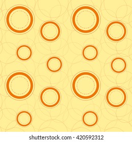  geometric circle seamless pattern, Vector ornamental illustration of colored ethnic elements. Colorful ornament of Triangles Rhombus Circles Stars Sun in vector. Cute Folk vector background