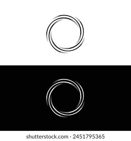 geometric circle shapes, borders, frames, logos .Circle new illustration design