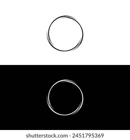 geometric circle shapes, borders, frames, logos .Circle new illustration design