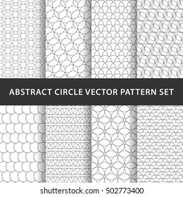 Geometric Circle Vector Pattern Pack