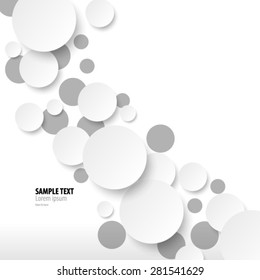 Geometric Circles Background