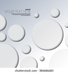 Geometric Circles Background