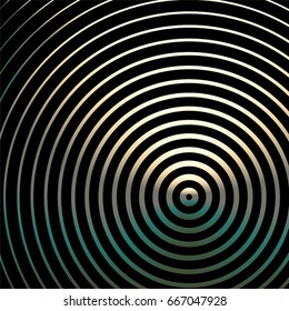 Geometric circles background