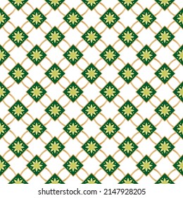 geometrische Kreise, Hintergrund mit Blumen