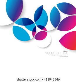 Geometric Circles Clean Design Background