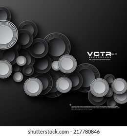 Geometric Circles Design Background