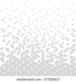 geometric circles gradient halftone seamless subtle triangle pattern