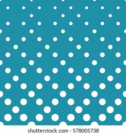 geometric circles gradient halftone seamless blue pattern