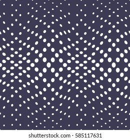 geometric circles gradient halftone seamless purple pattern