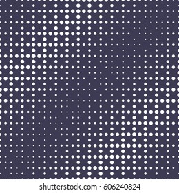 geometric circles gradient halftone seamless purple pattern
